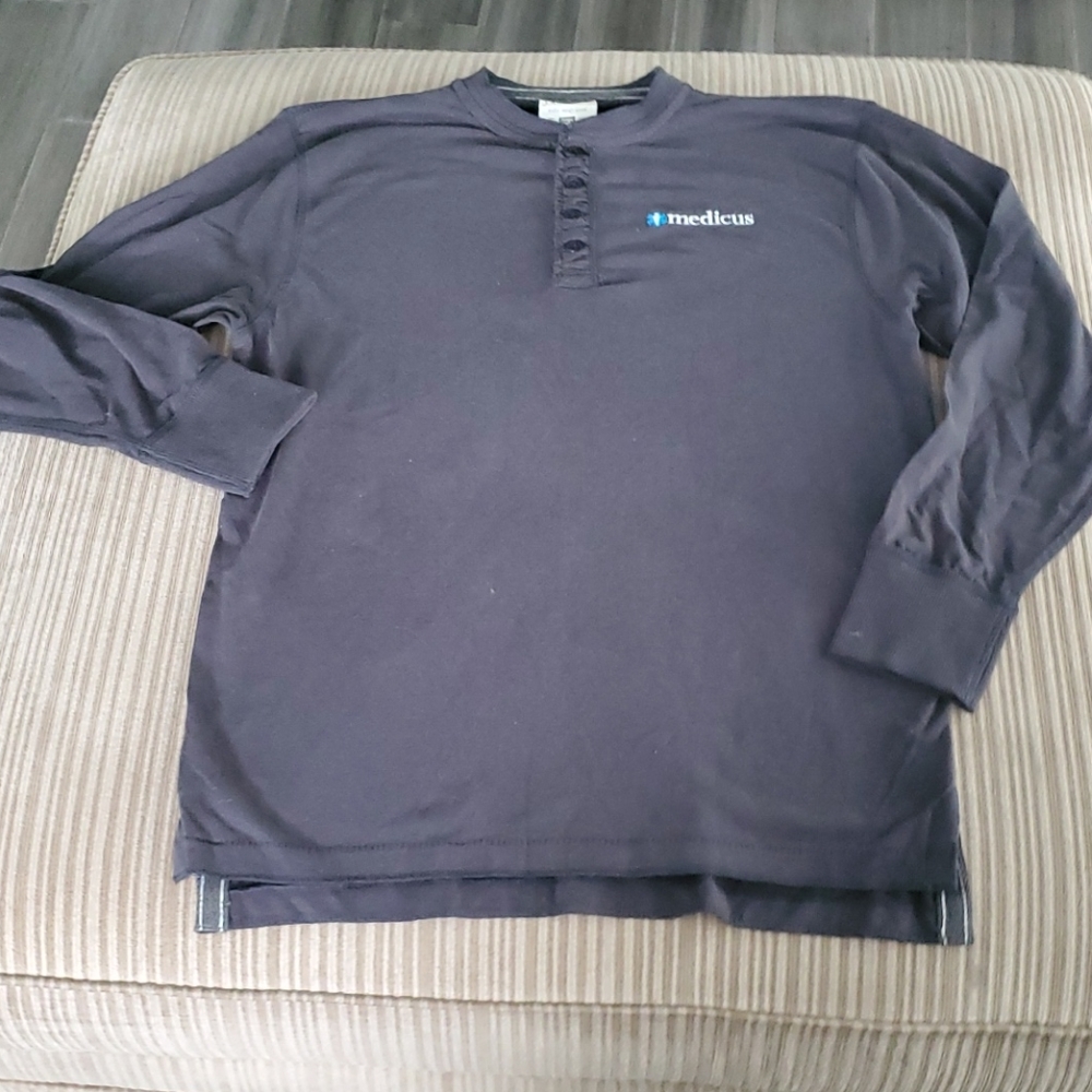Mens XL Henley, thick heavy material